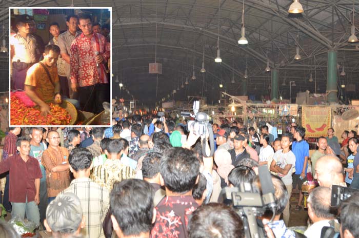 Ramadan dan Lebaran, Mentan Sidak Pasar Induk Kramat Jati